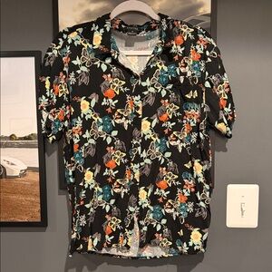 Empyre/Zumiez Black Floral Men's or Women’s Shirt